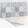 Panneau autocollant 100x50 cm Mosaïque ornementale 1 pcs-Tulup New