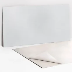 Tulup Panneau autocollant 100x50 cm Couleur gris 1 pcs