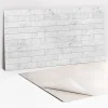Tulup Panneau autocollant 100x50 cm Briques de pierre 1 pcs
