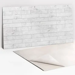 Tulup Panneau autocollant 100x50 cm Briques de pierre 1 pcs