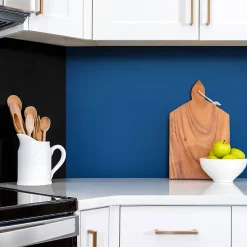 Tulup Panneau autocollant 100x50 cm Couleur bleue 1 pcs