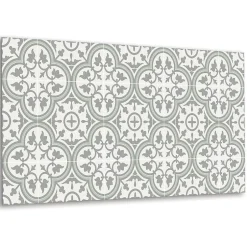 Tulup Panneau autocollant 100x50 cm Ornement floral 1 pcs