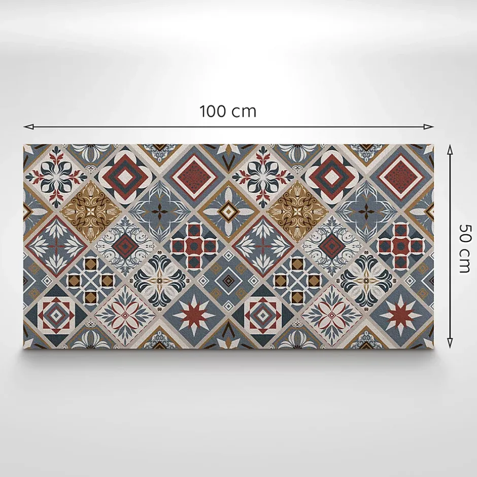 Panneau autocollant 100x50 cm marbre foncé 1 pcs-Tulup Sale