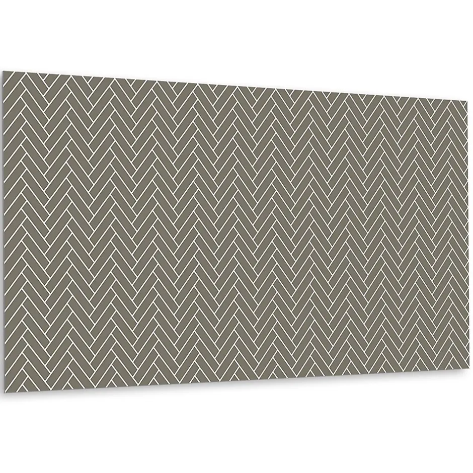 Tulup Panneau autocollant 100x50 cm Chevrons 1 pcs