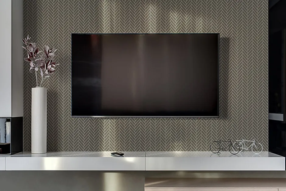 Tulup Panneau autocollant 100x50 cm Chevrons 1 pcs