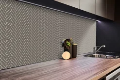 Tulup Panneau autocollant 100x50 cm Chevrons 1 pcs