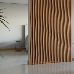 Panneau claustra ondulé 250x60 cm module 2- Discount