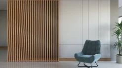 Panneau claustra ondulé 250x60 cm module 3