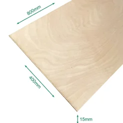 Forestea Panneau contreplaqué powerplex bio 800 x 400 x 15 mm