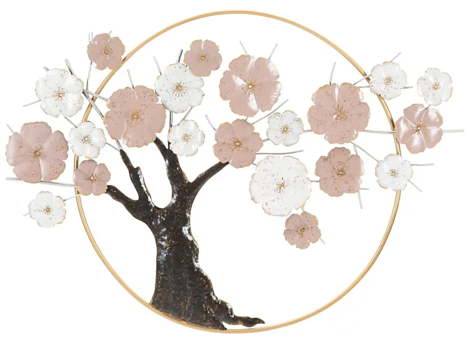 Panneau décoratif 3D en métal multicolore cm 101x6x72-Mauro Ferretti Best