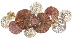 Panneau décoratif 3D en métal multicolore cm 118x10x58-Mauro Ferretti New