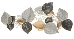 Panneau décoratif 3D en métal multicolore cm 97x5,5x43-Mauro Ferretti Outlet