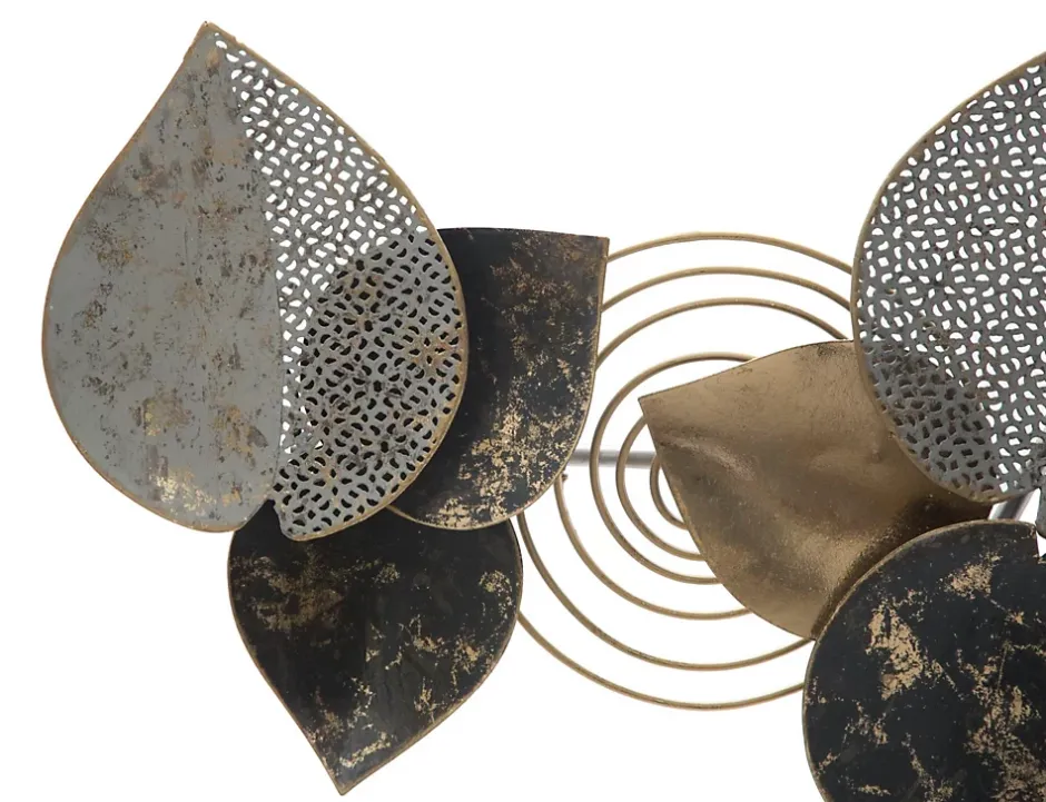 Panneau décoratif 3D en métal multicolore cm 97x5,5x43-Mauro Ferretti Outlet