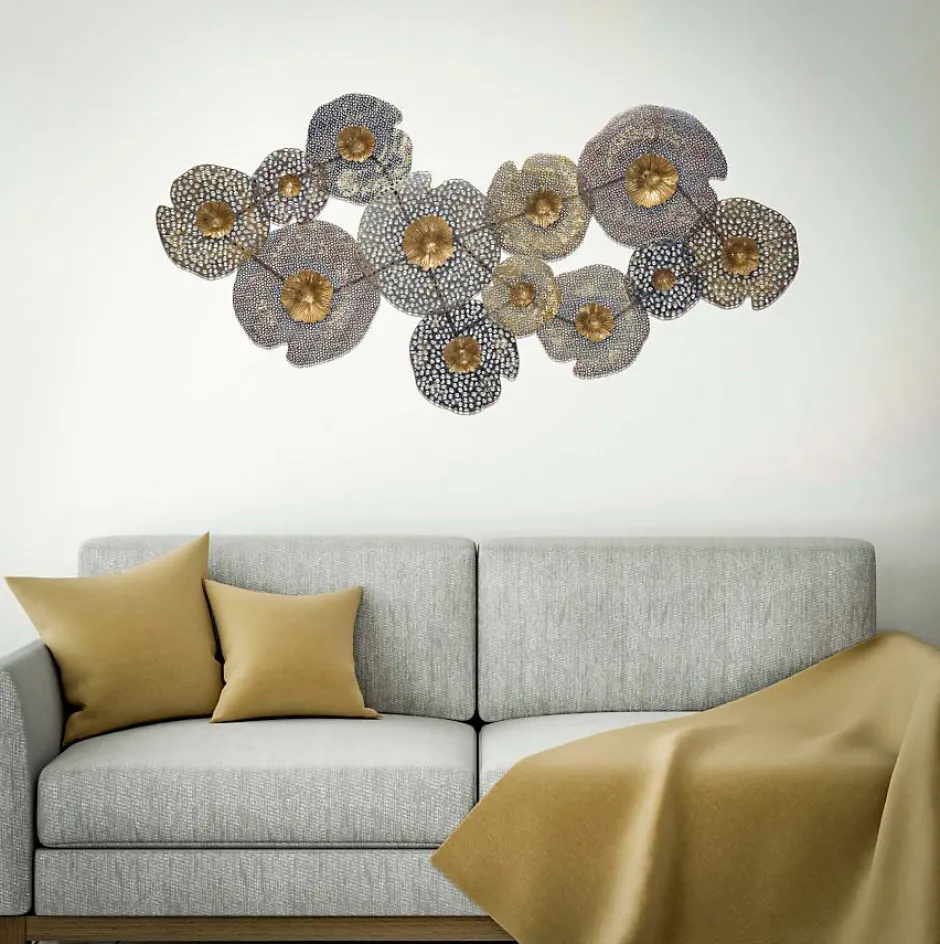 Mauro Ferretti Panneau décoratif 3D en métal multicolore cm 119x7x59,5