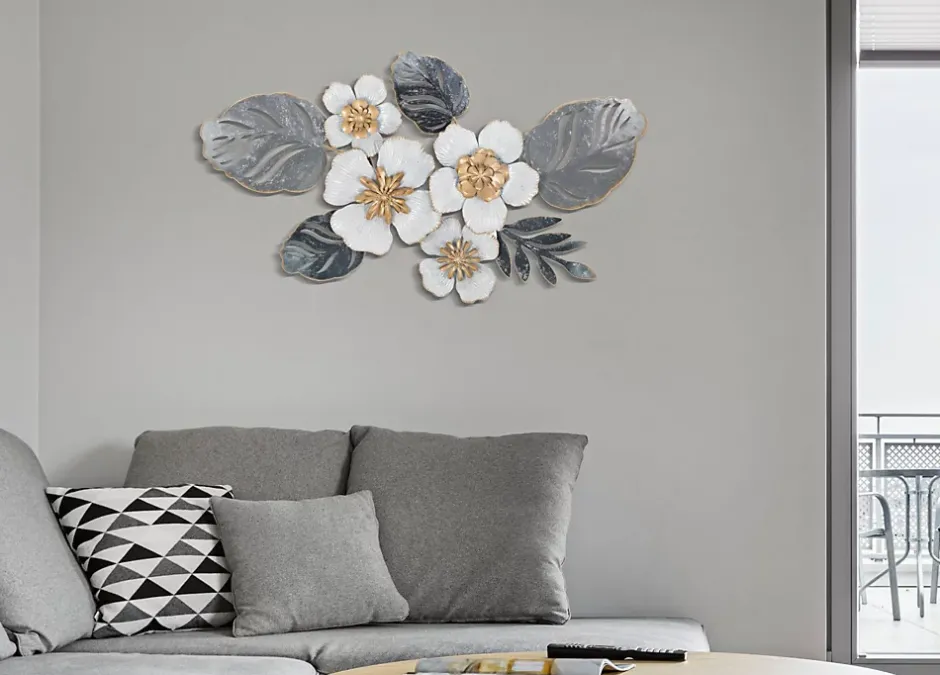 Mauro Ferretti Panneau décoratif 3D en métal multicolore cm 66x5x39