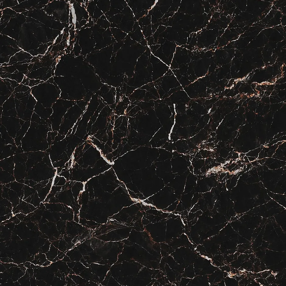 Panneau décoratif en grès cérame effet marbre, lot de 6 pièces, revêtement mural PVC 4,3 m², finition UV, 120x60 cm, marbre noir-Divina Home Discount