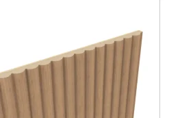 Foge Panneau décoratif fraisé Caiman effet chêne L.280x l.60cm Ep. 1,5cm