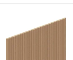 Foge Panneau décoratif fraisé Serval effet chêne L.280x l.60cm Ep. 1,5cm