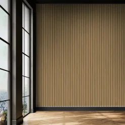 Foge Panneau décoratif fraisé Serval effet chêne L.280x l.60cm Ep. 1,5cm