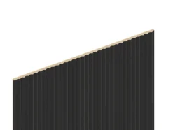 Foge Panneau décoratif fraisé Serval noir L.280x l.60cm Ep. 1,5cm