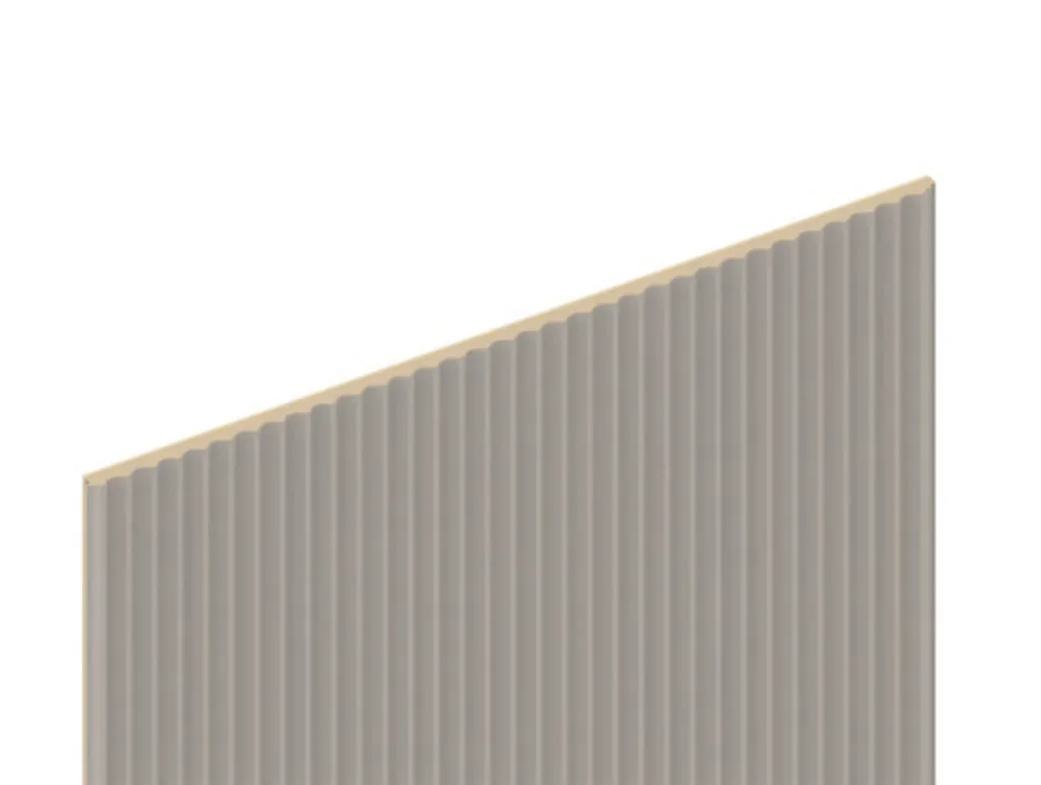 Panneau décoratif fraisé Serval beige L.280x l.60cm Ep. 1,5cm-Foge Sale