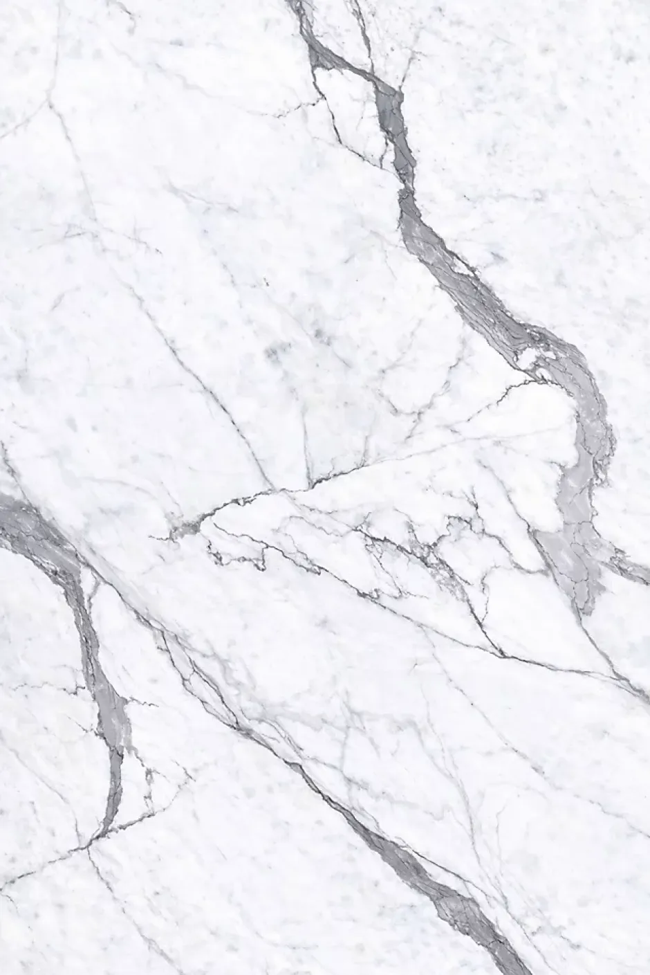 Divina Home Panneau décoratif grès cérame effet marbre, lot de 6, PVC 4,3m², finition UV, 120x60 cm, blanc