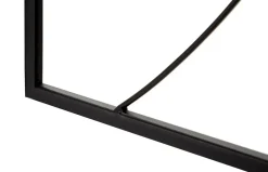 Mauro Ferretti Panneau décoratif mains 3D en métal noir 40x1x55 cm