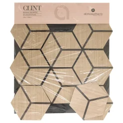 Atmosphera Créateur D'Intérieur Panneau décoratif mural Clint beige 56x69cm - Atmosphera