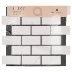 Atmosphera Créateur D'Intérieur Panneau décoratif mural Clint gris 61x69cm - Atmosphera