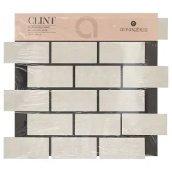 Atmosphera Créateur D'Intérieur Panneau décoratif mural Clint beige 61x69cm - Atmosphera