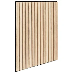 Panneau décoratif mural Colva beige fond noir 60x60cm - Atmosphera-Atmosphera Créateur D'Intérieur Best