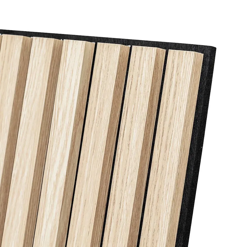 Panneau décoratif mural Colva beige fond noir 60x60cm - Atmosphera-Atmosphera Créateur D'Intérieur Best