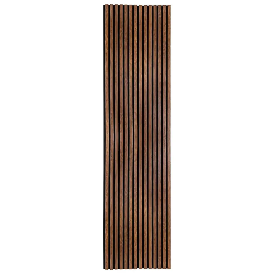 Panneau décoratif mural Colva bois foncé 240x60cm - Atmosphera-Atmosphera Créateur D'Intérieur Sale