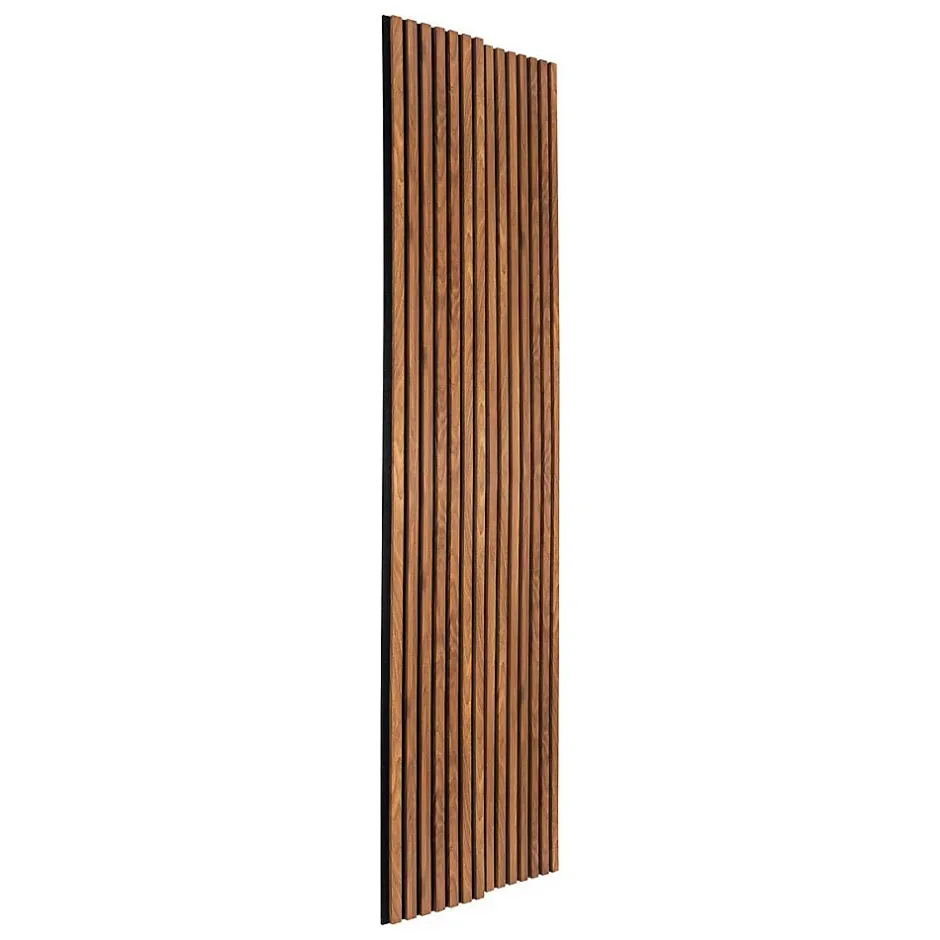 Panneau décoratif mural Colva bois foncé 240x60cm - Atmosphera-Atmosphera Créateur D'Intérieur Sale