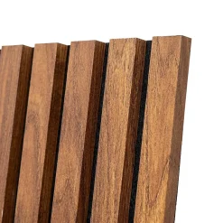 Panneau décoratif mural Colva bois foncé 240x60cm - Atmosphera-Atmosphera Créateur D'Intérieur Sale