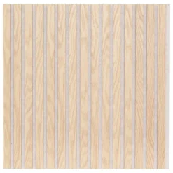 Panneau décoratif mural Colva beige fond gris 60x60cm - Atmosphera-Atmosphera Créateur D'Intérieur New