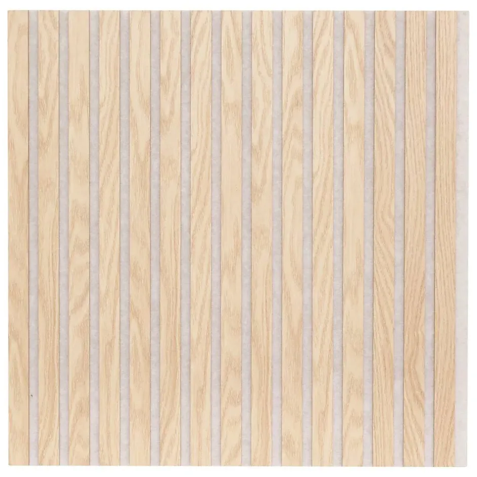 Panneau décoratif mural Colva beige fond gris 60x60cm - Atmosphera-Atmosphera Créateur D'Intérieur New