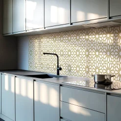 Wallfluent Panneau Décoratif Mural 120x60 cm Motifs Floraux 1 pièce