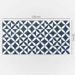 Panneau Décoratif Mural 120x60 cm Motif Végétal Avec Ornements 1 pièce-Wallfluent Online