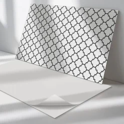 Wallfluent Panneau Décoratif Mural 100x50 cm Motif Floral En Arrière-Plan 1 pièce