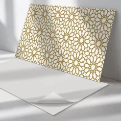 Wallfluent Panneau Décoratif Mural 100x50 cm Motifs Floraux 1 pièce