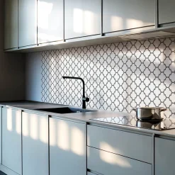 Wallfluent Panneau Décoratif Mural 120x60 cm Motif Floral En Arrière-Plan 1 pièce