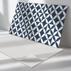 Panneau Décoratif Mural 100x50 cm Motif Végétal Avec Ornements 1 pièce-Wallfluent Outlet