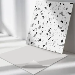 Wallfluent Panneau Décoratif Mural 50x50 cm Motif Abstrait De Pierre 4 pièces