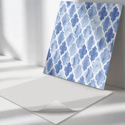 Panneau Décoratif Mural 50x50 cm Motif De Style Marocain 4 pièces-Wallfluent Best