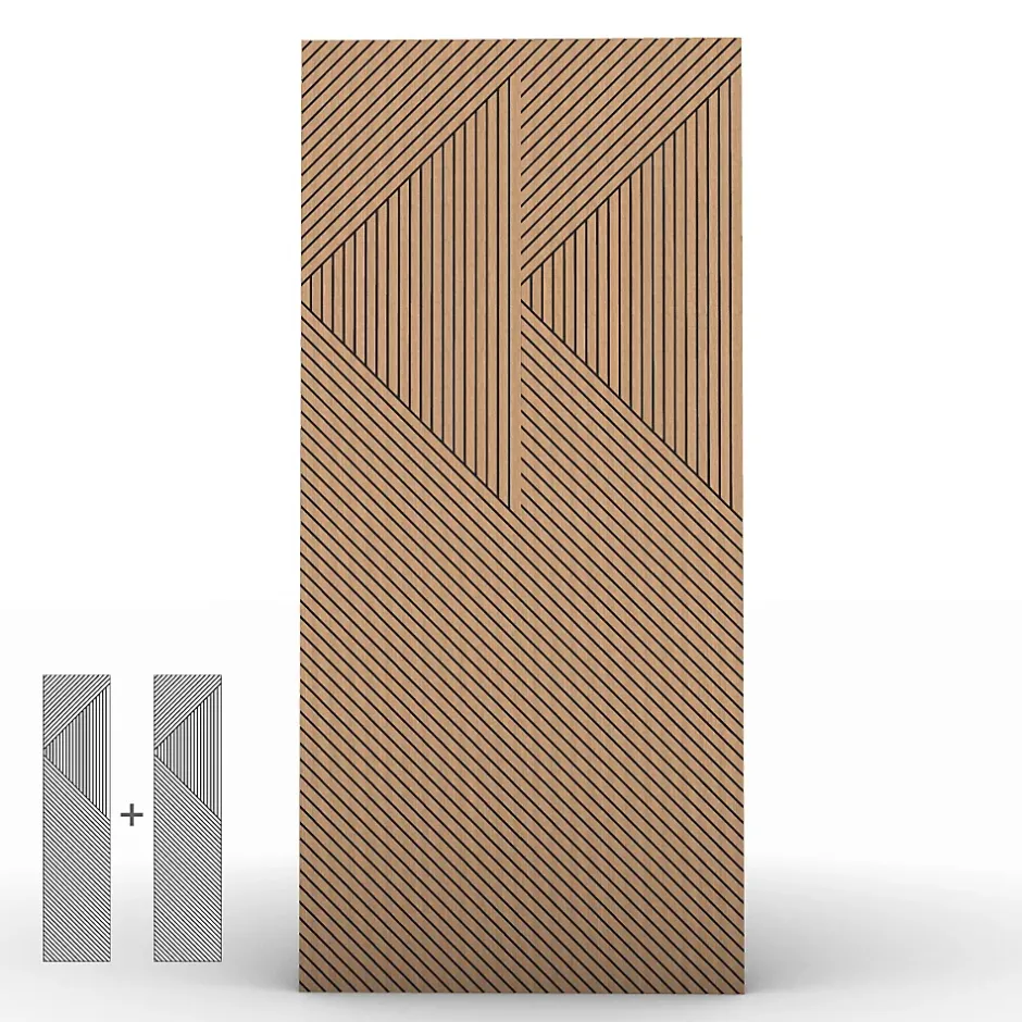 Panneau décoratif Odin en MDF(m) décor chêne Saragosse L. 260 x l. 60 cm, ép. 8 mm-Foge Hot