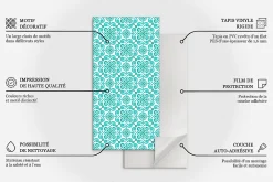 Panneau Décoratif 120x60 cm Motifs Ornementaux 1 pièce-Wallfluent Discount