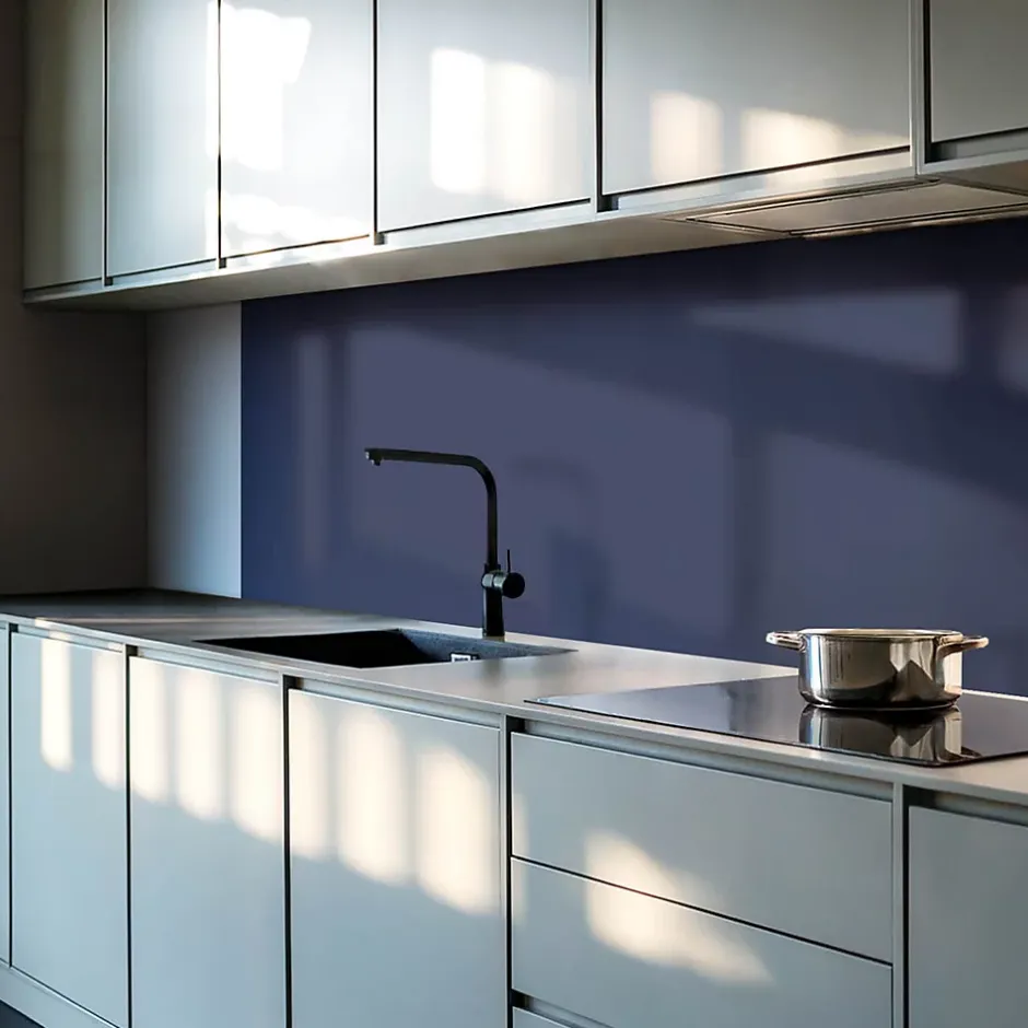 Panneau Décoratif 120x60 cm Couleur Bleue 1 pièce-Wallfluent Clearance