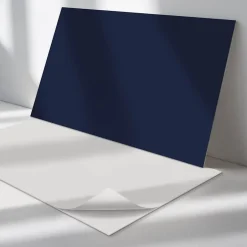 Panneau Décoratif 120x60 cm Couleur Bleue 1 pièce-Wallfluent Clearance