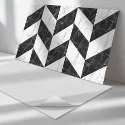 Wallfluent Panneau Décoratif 120x60 cm Motif Composé De Cercles Disposés En Grille 1 pièce